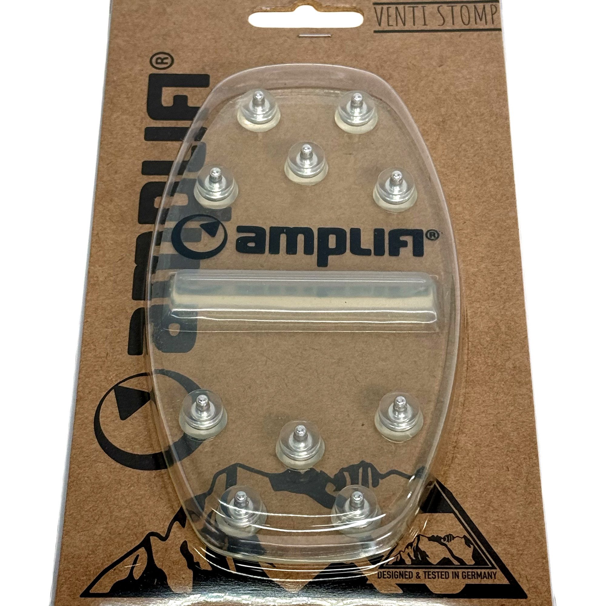 Amplifi Ski- und Snowboardträger Amplifi Grip Mat Snowboard Lift Hilfe Stomp Pad transparent