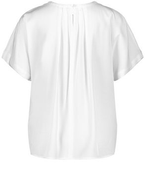 GERRY WEBER Klassische Bluse Blusenshirt mit gelegten Falten