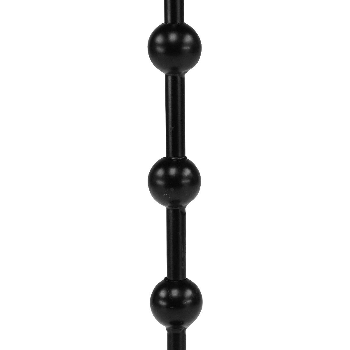 Florists Products Kerzenhalter Eleganter Stabkerzenhalter Metall mit Kugel-Designelementen