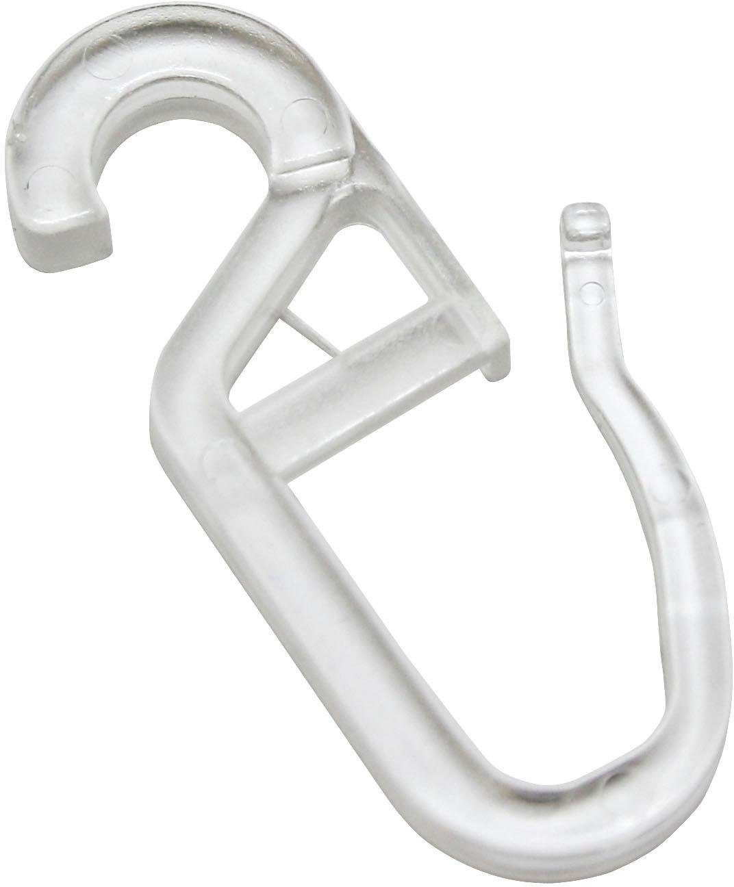 GARDINIA Faltenclip, (10-St), Serie Einzelprogramm Memphis Ø 16 mm