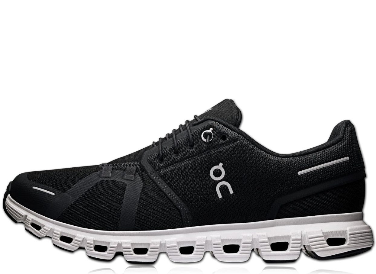 ON RUNNING Cloud 6 BLACK / WHITE Sneaker günstig online kaufen