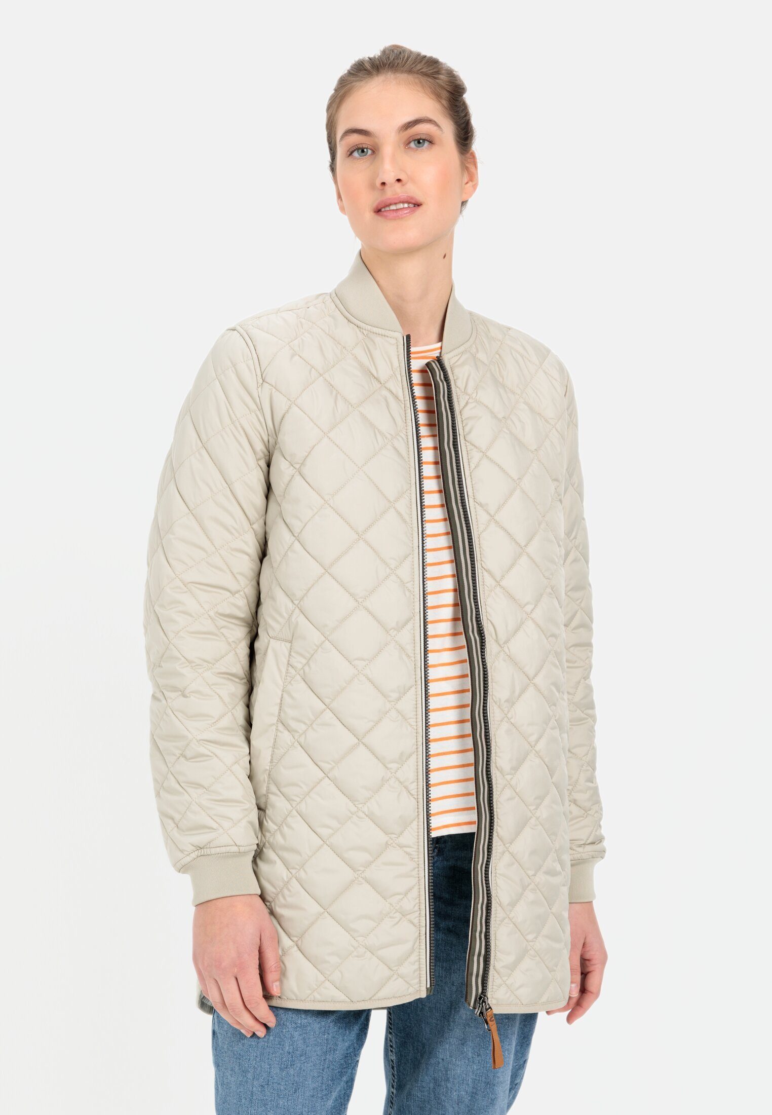 Steppmantel aus recyceltem Polyester