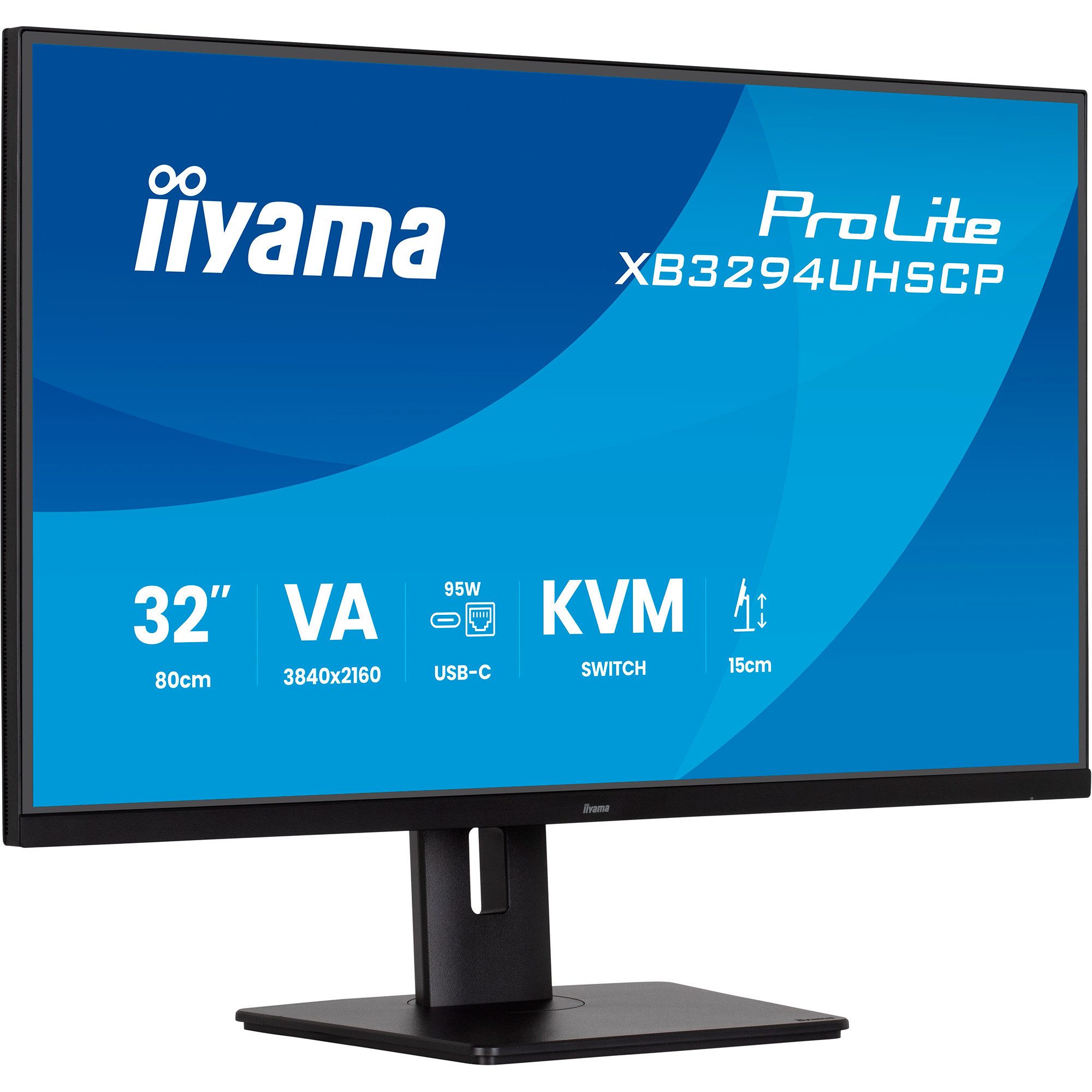 Iiyama iiyama ProLite XB3294UHSCP-B1, LED-Monitor, TFT-Monitor (3840 x 2160 px)