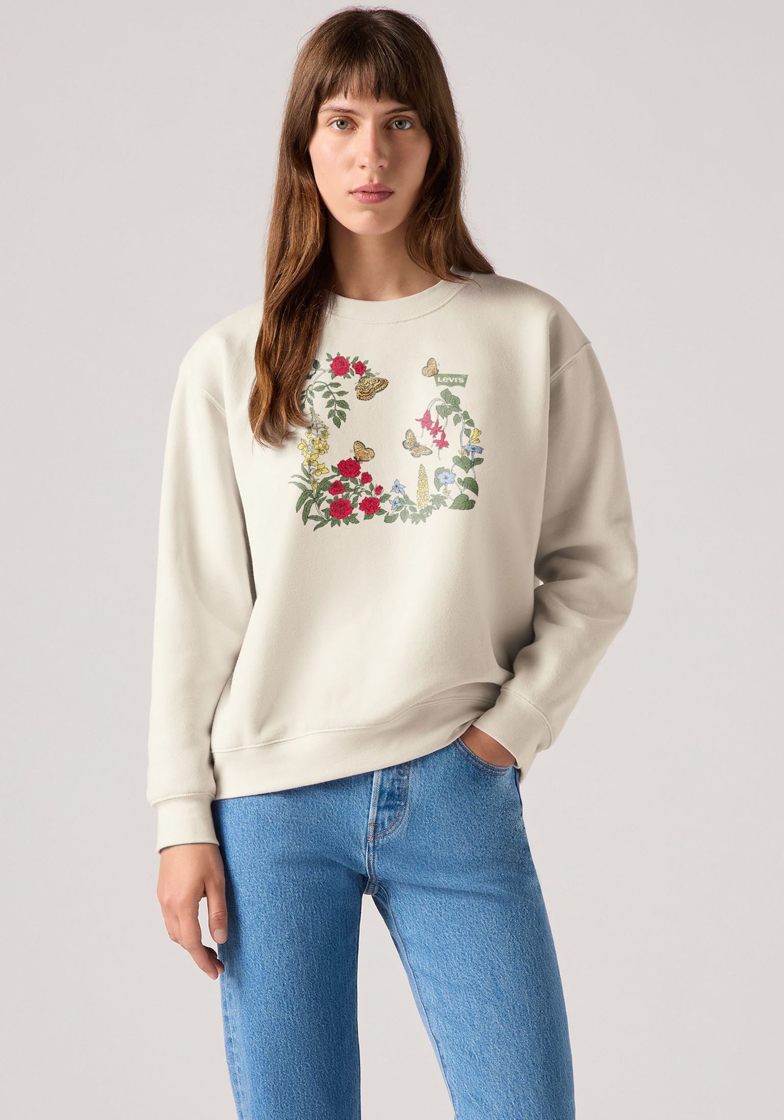 Levi's® Sweatshirt mit Logo Print günstig online kaufen