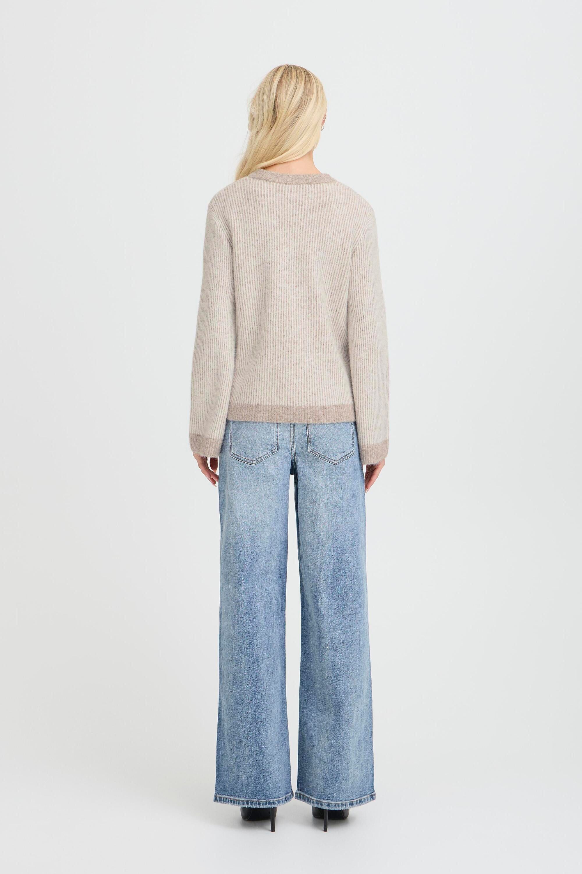 b.young Strickpullover BMMMINNA STRIPED JUMPER KNIT günstig online kaufen