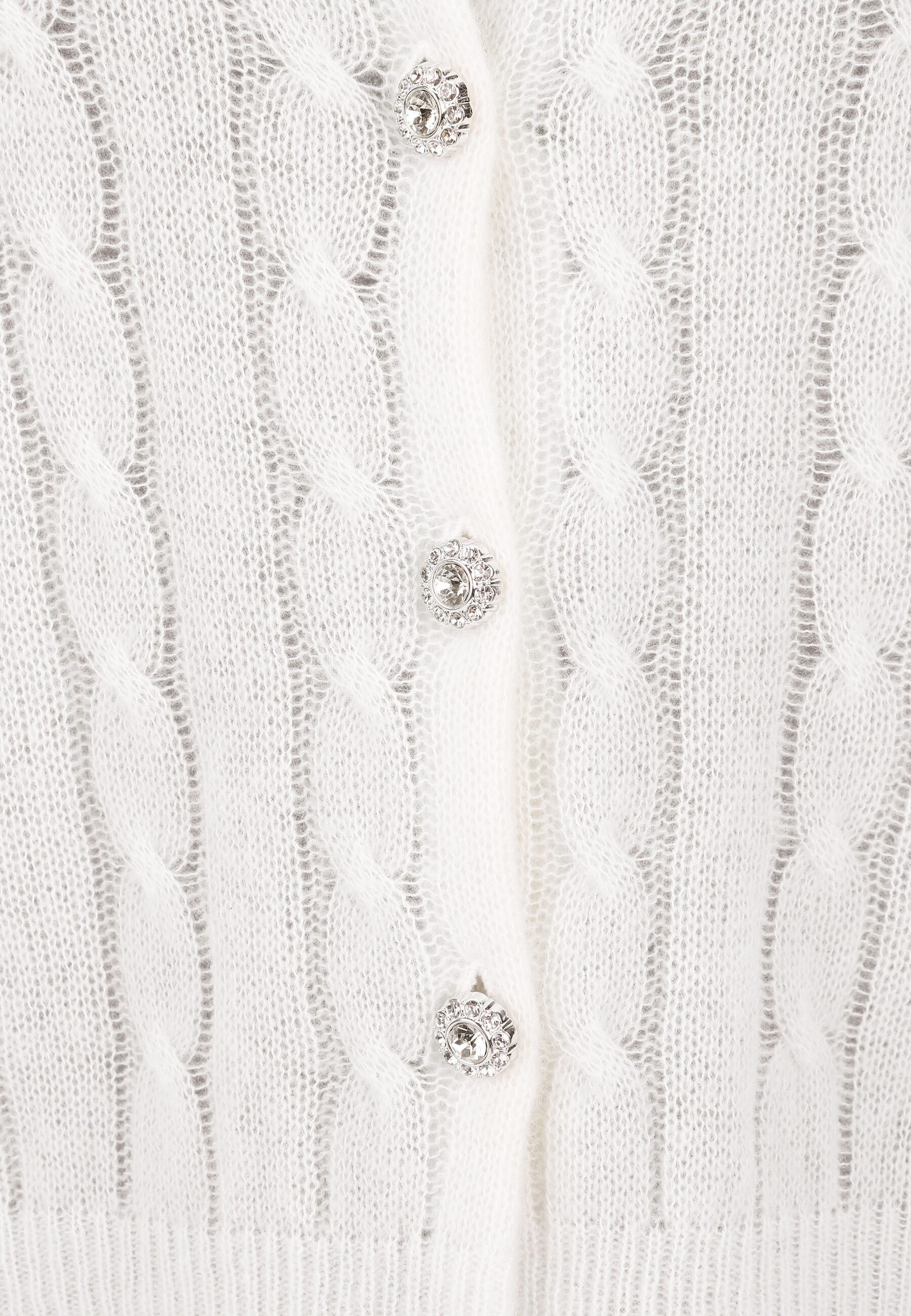 Princess goes Hollywood Strickjacke mit Glitzerknöpfen