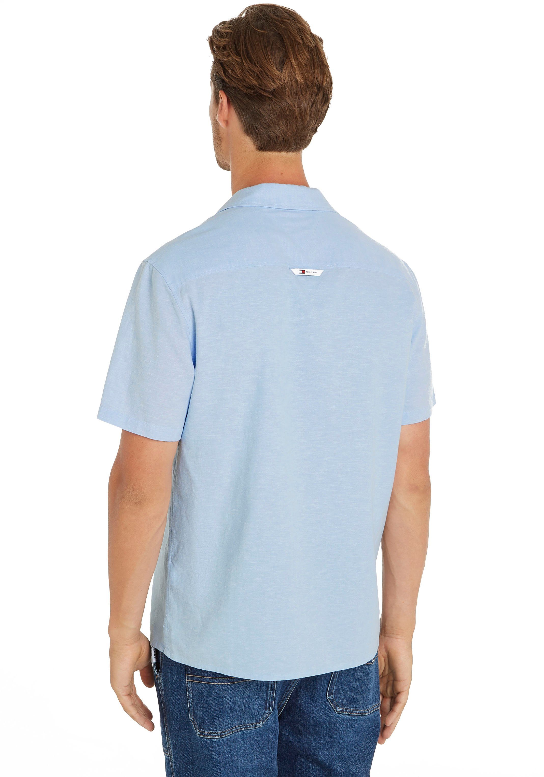 Tommy Jeans Plus Kurzarmhemd TJM LINEN günstig online kaufen