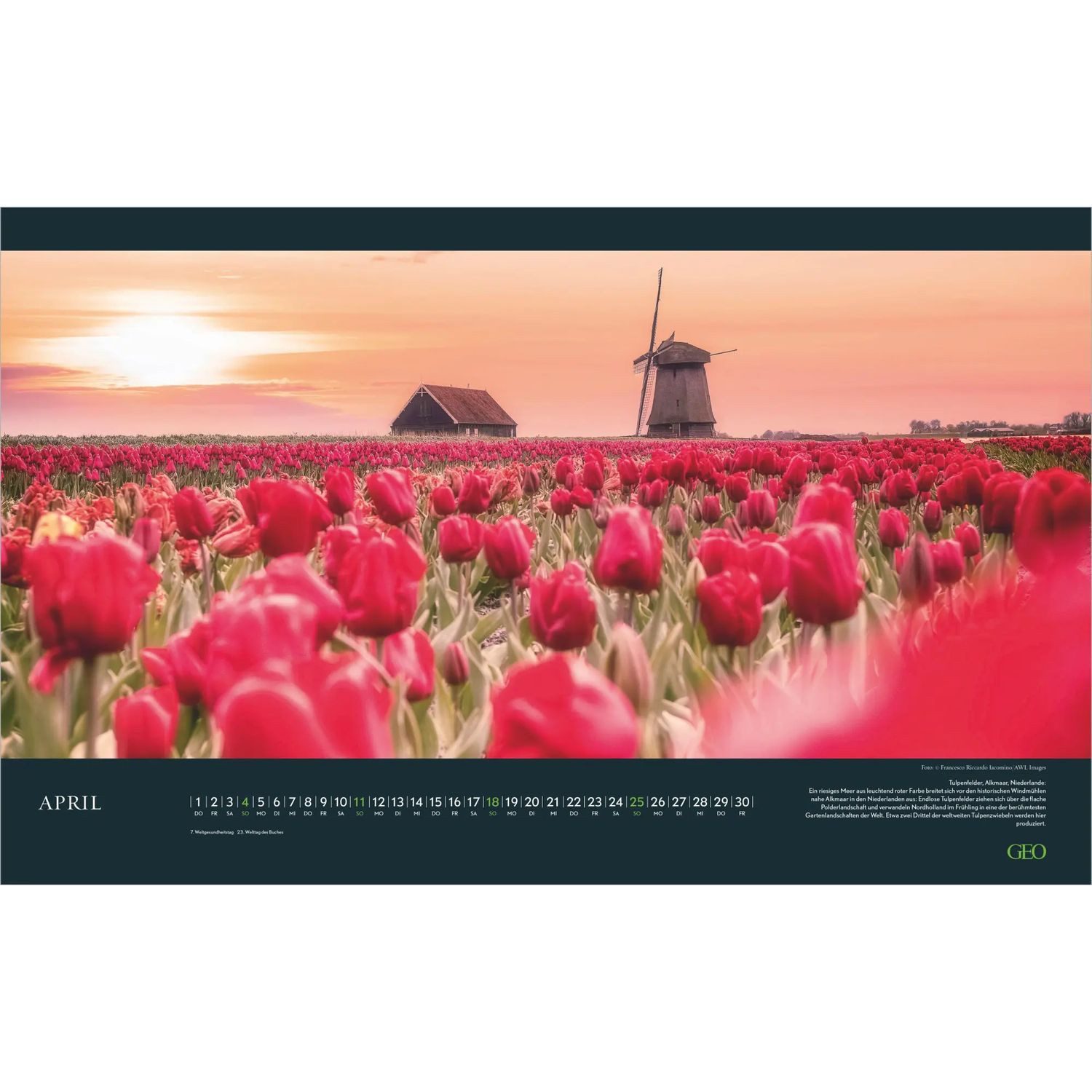 Wandkalender GEO Sehnsuchtsorte 2027