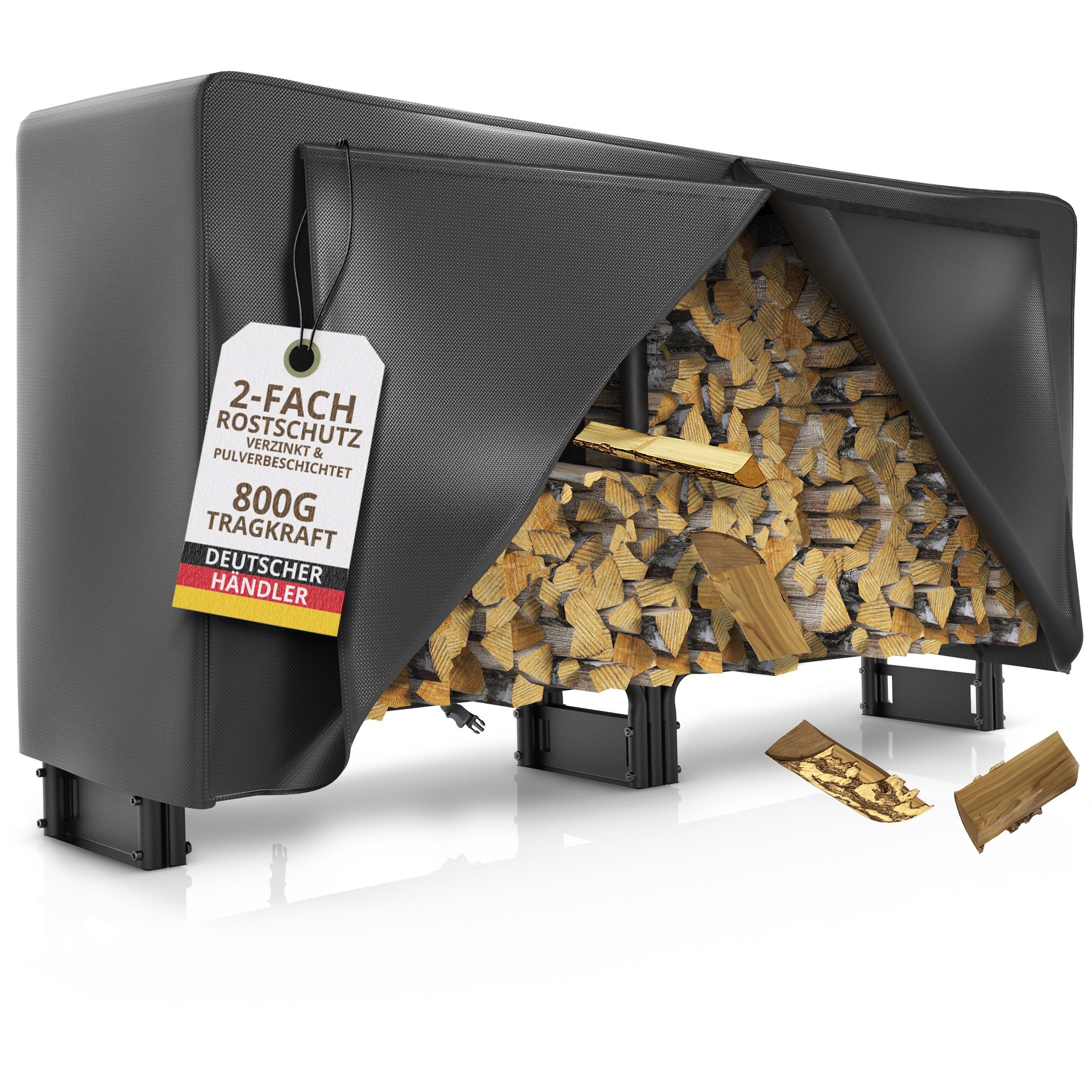 LAWA Living and Lifestyle Kaminholzregal außen günstig online kaufen