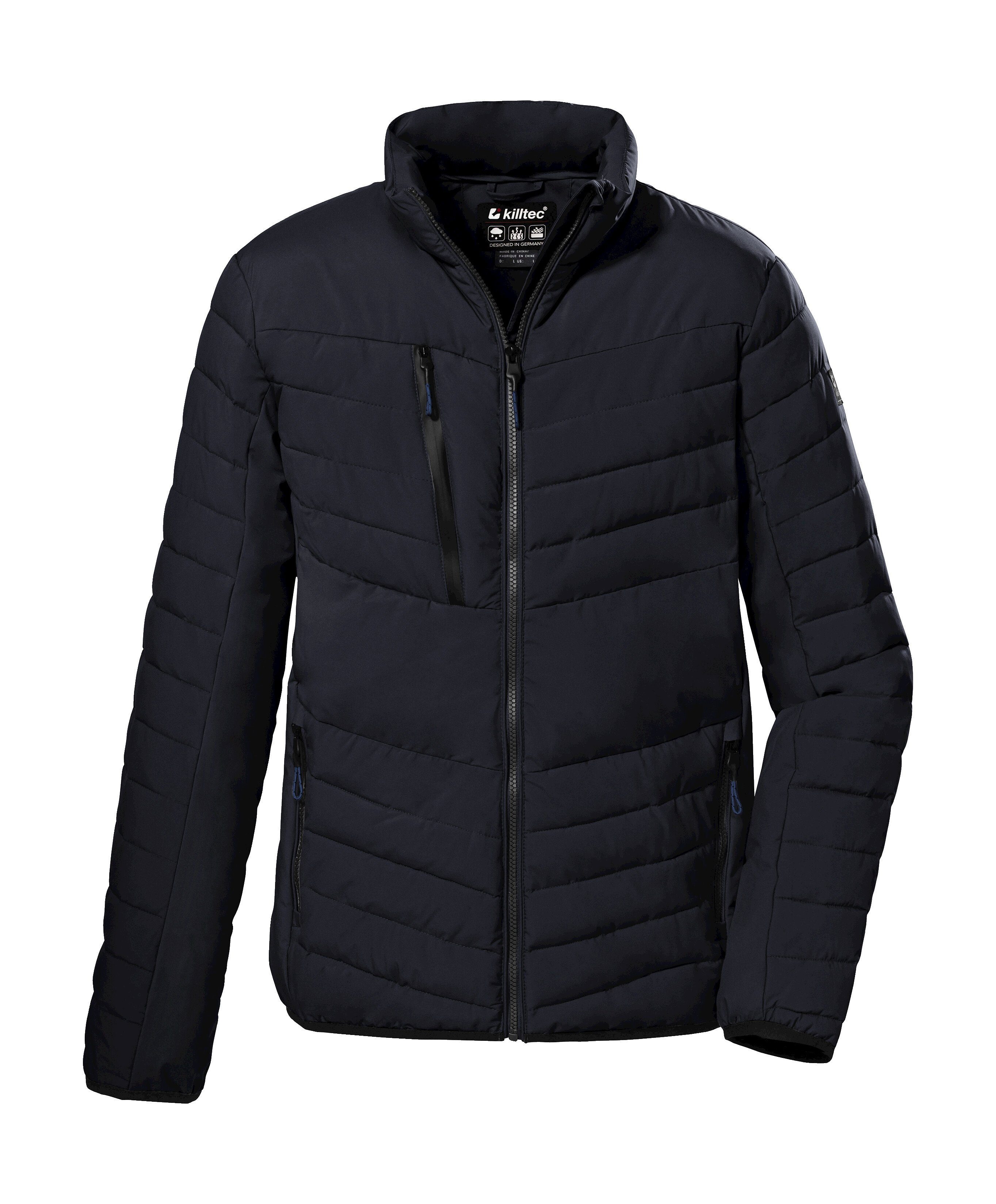 Killtec Steppjacke KOW 63 MN QLTD JCKT Wasser- und windabweisende Steppjacke mit Kinnschutz und Zippern
