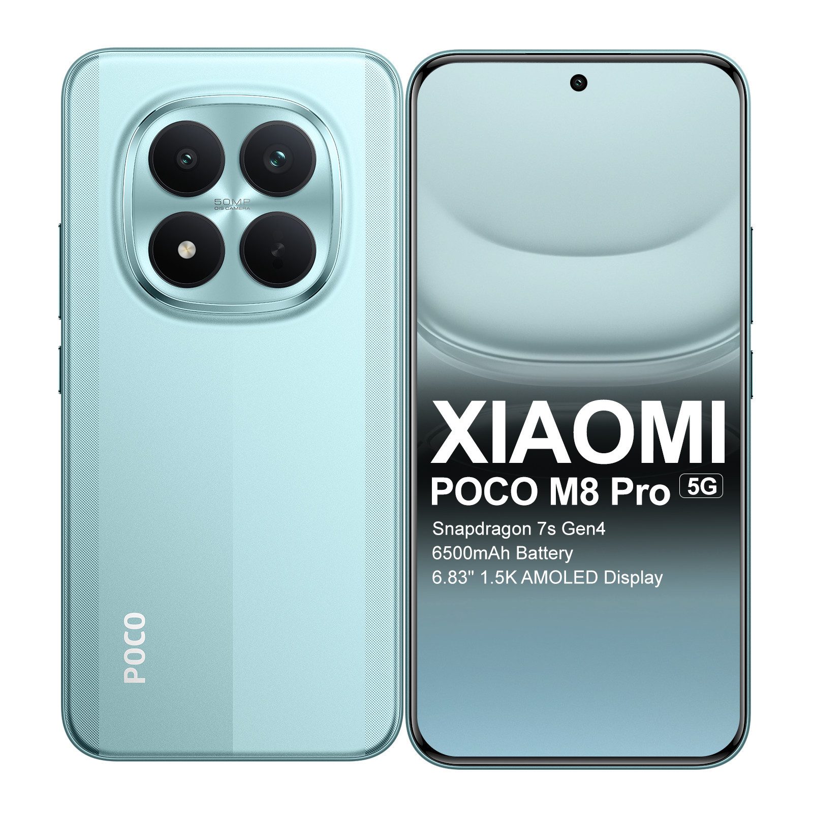 Xiaomi XIAOMI POCO M8 Pro 5G Smartphone (6.83 Zoll, 512 GB Speicherplatz)
