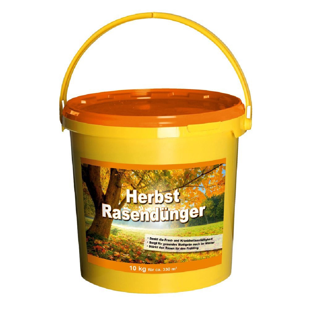 Beckmann IM GARTEN Rasendnger Herbstrasendnger Herbst Kaliumdnger 10 kg  Eimer, Rasenpflege