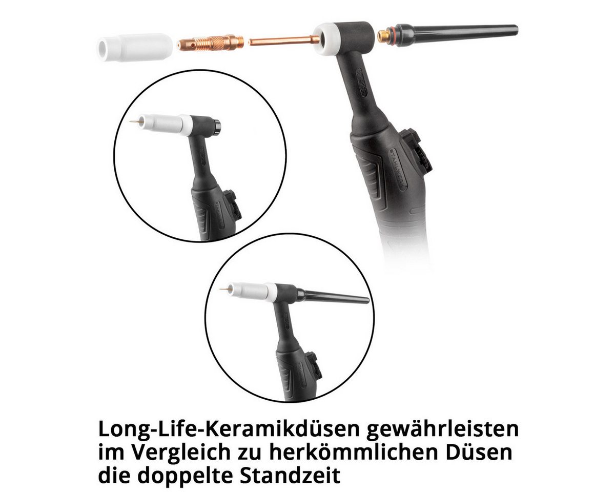 Thumbnail - STAHLWERK Werkzeugset WP-26 Premium WIG Verschleißteile-Set, (Packung)