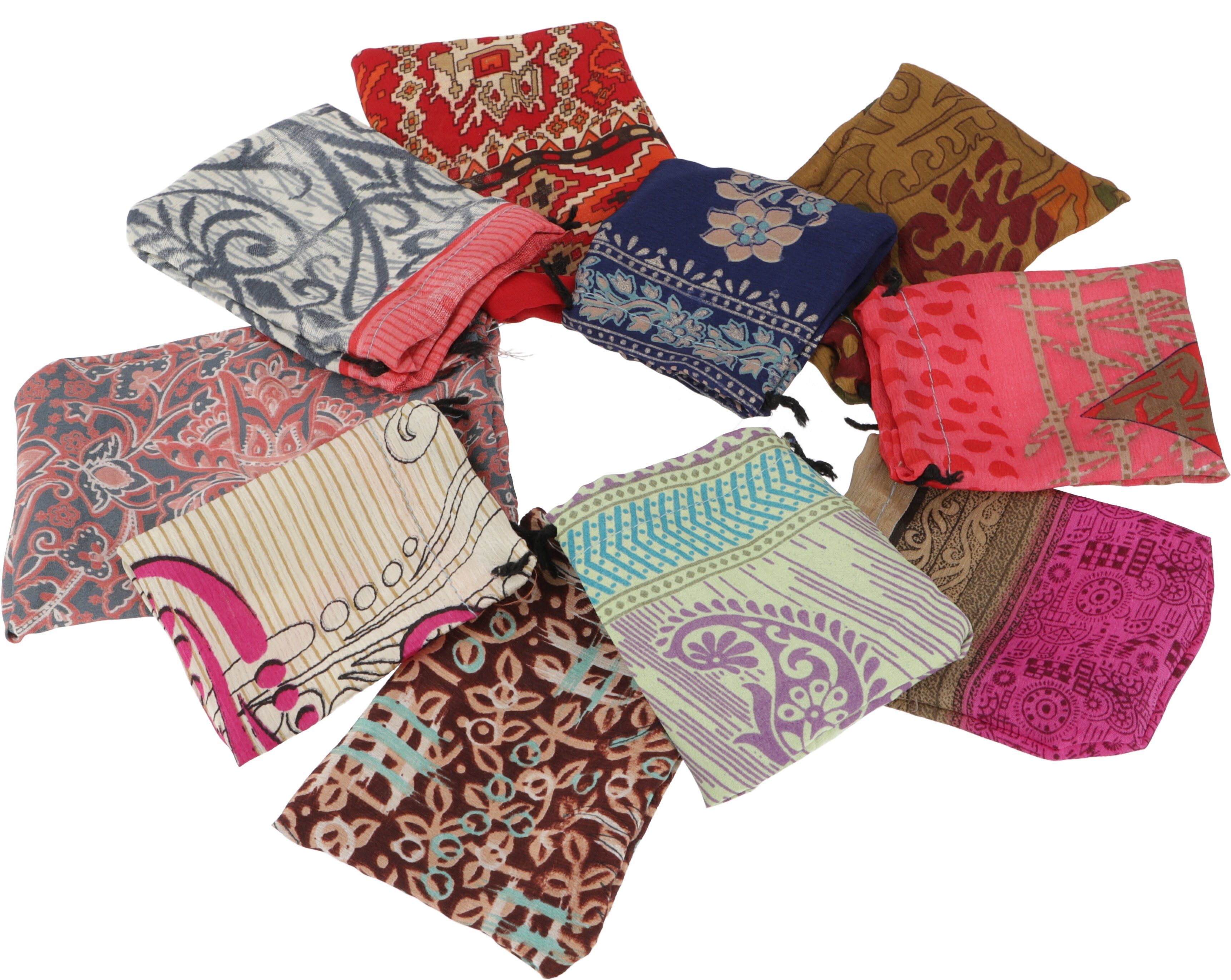 Geldbörse Stoffbeutel 10er Set, Bastelset Beutelchen,.. günstig online kaufen