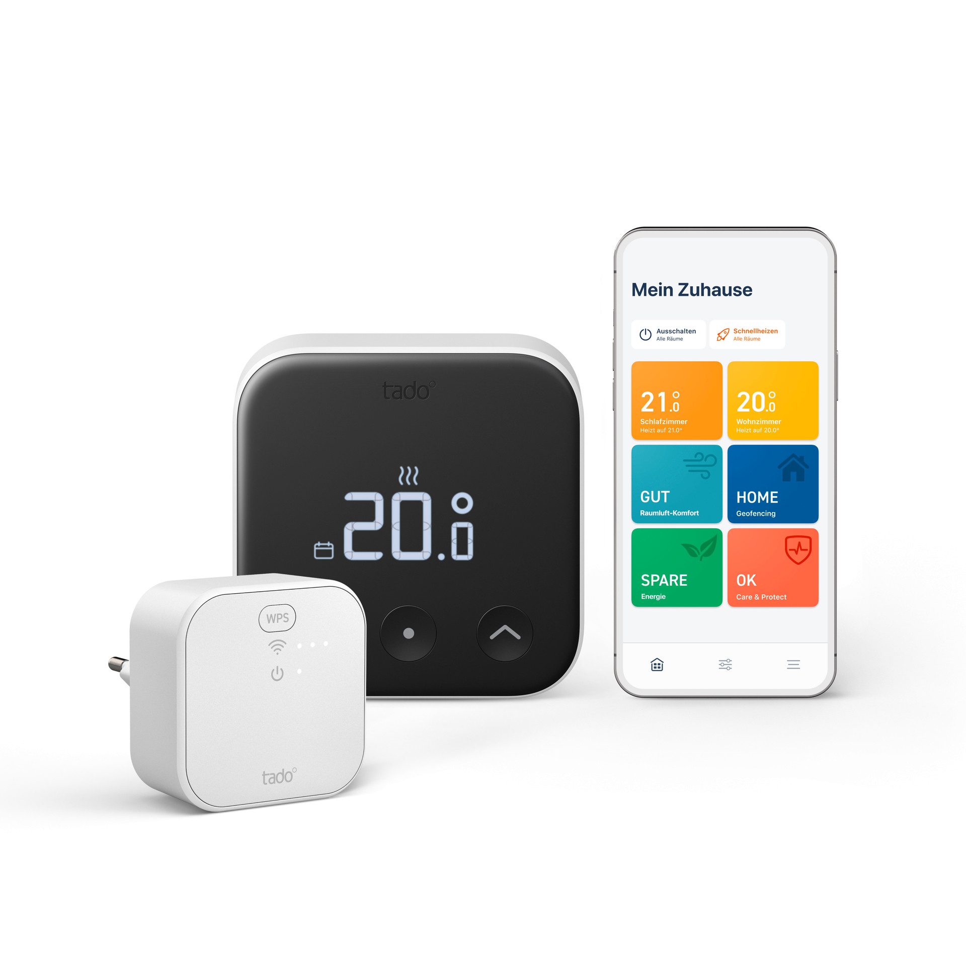 Tado Heizkörperthermostat tado° Starter Kit Smartes Thermostat (X)
