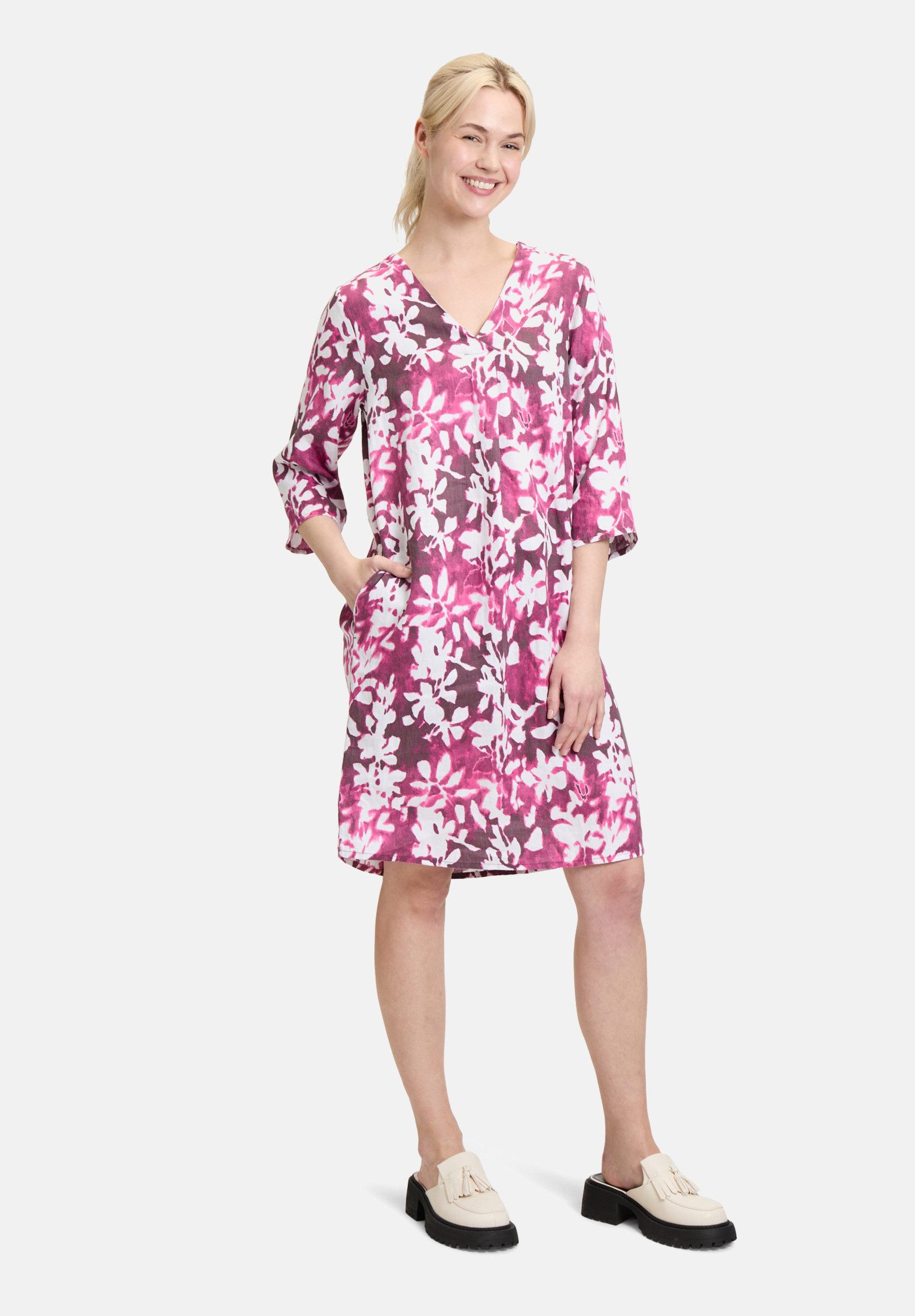 Cartoon Sommerkleid Damen mit Muster