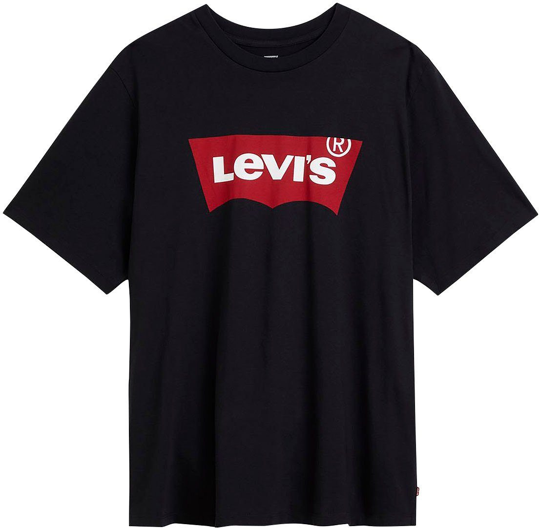 black LE Levi's® mineral Logofrontprint BIG Plus T-Shirt B&T mit TEE GRAPHIC