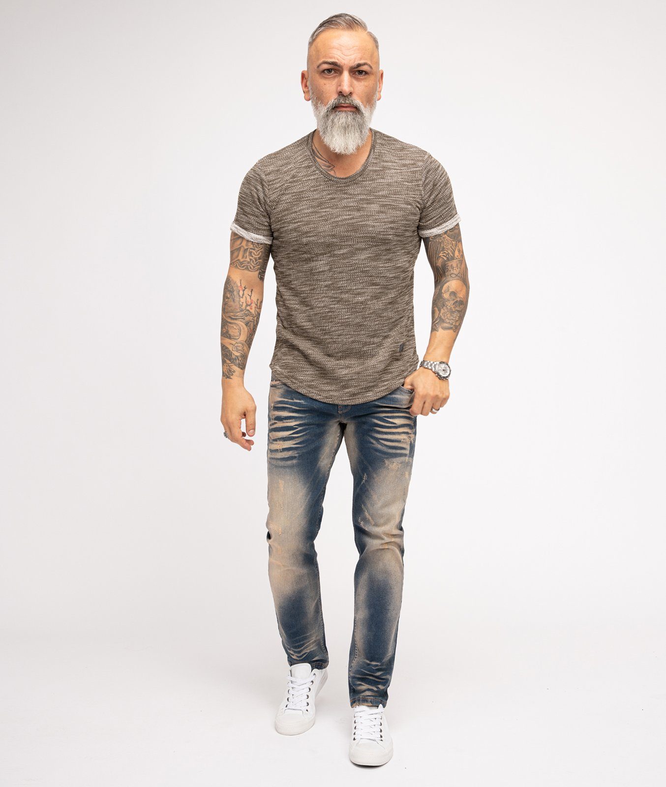 Rock Creek Regular-fit-Jeans Herren Jeans Regular Fit Blau RC-3102 – Bild 4 von 5