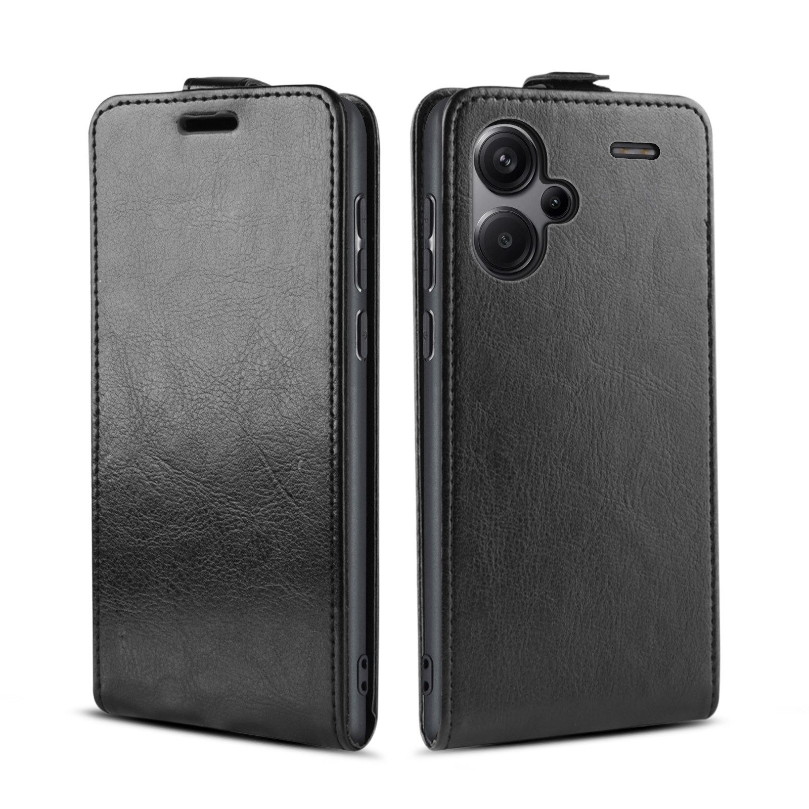 Tec-Expert Handyhülle Klapp Hülle für Xiaomi Redmi Note 13 Pro+ 5G 6.67 Zoll, 6.67", Tasche Klapphülle Case mit Kartenfach Fliphülle vertikal