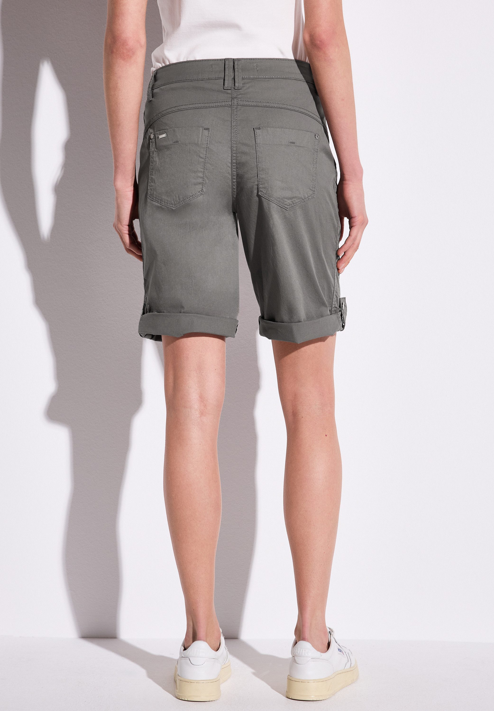 STREET ONE Bermudas mit Turn-Up Funktion