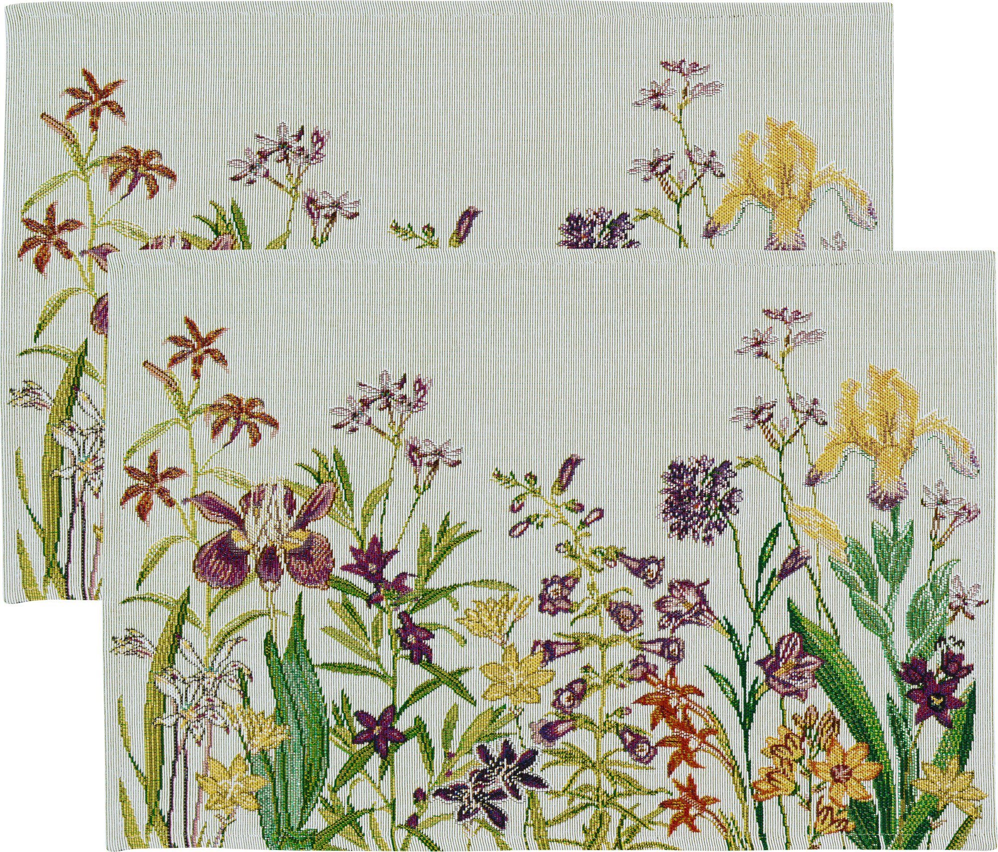 Platzset Tischset "Flowery" im 2er-Pack