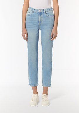 comma casual identity 5-Pocket-Jeans Verwaschene Jeans mit Straight Leg