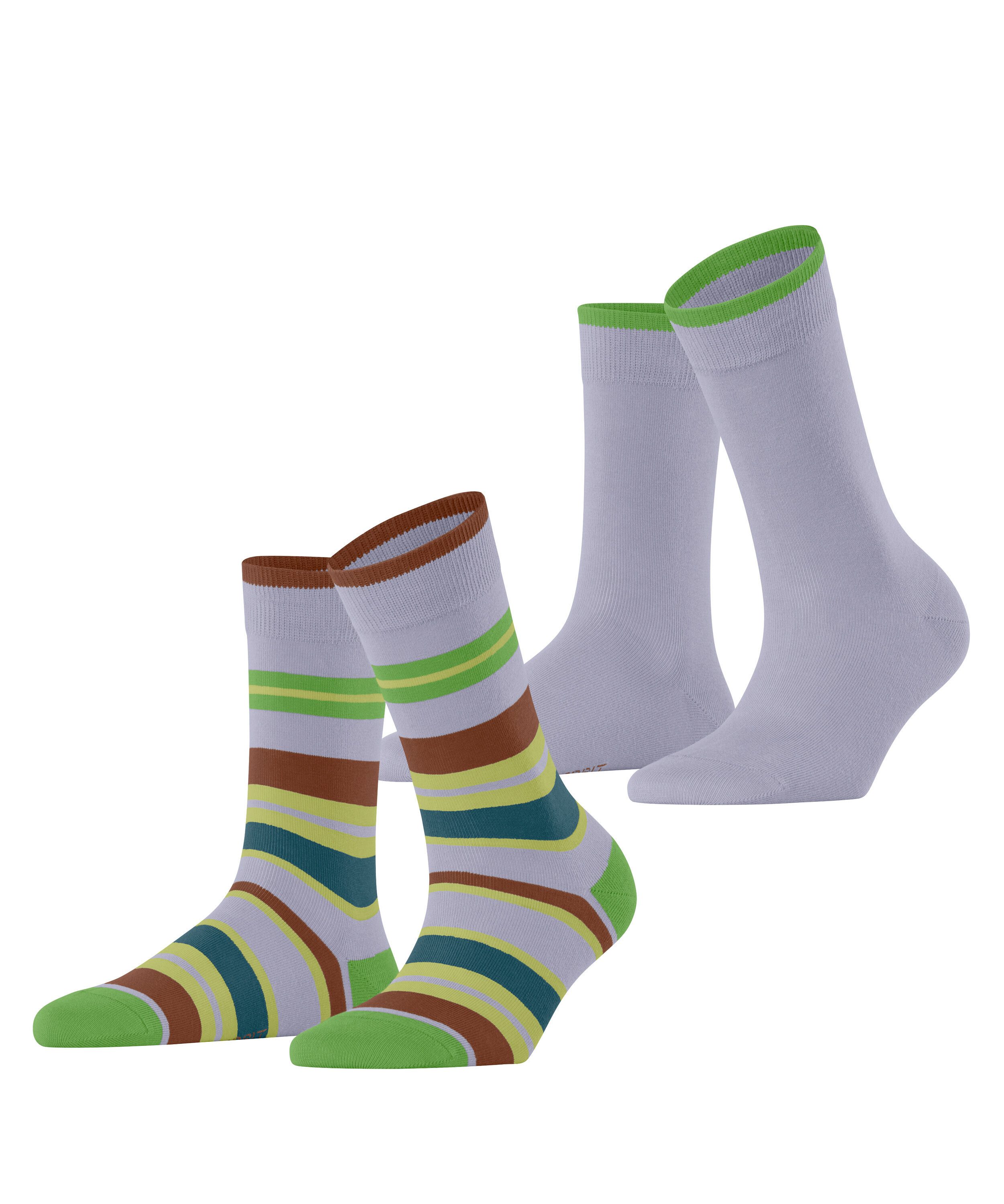 Socken Retro Stripe 2-Pack