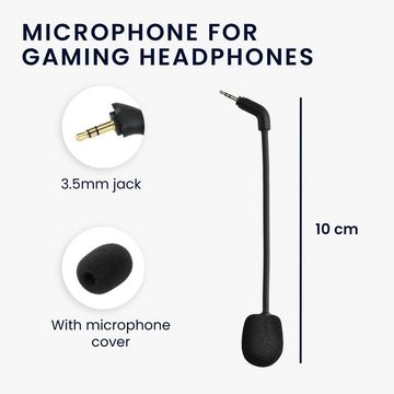 kwmobile Ersatz Kopfhörer Mikrofon für TurtleBeach Recon 500 Gaming-Headset Zubehör (Headset Microphone)