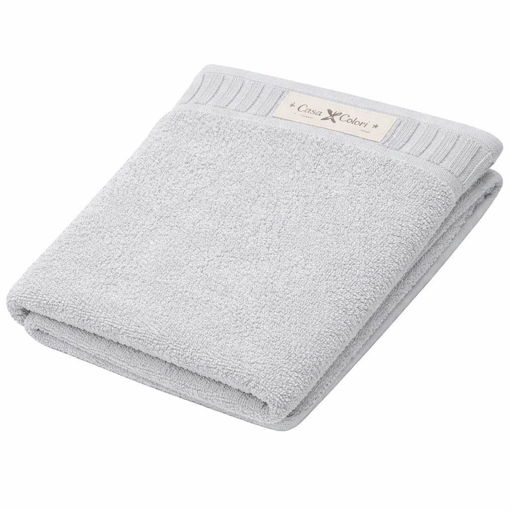Casa Colori Duschtuch Uni, Frottier (1-St), Hohe Farbbrillanz, Einfache Pfl günstig online kaufen