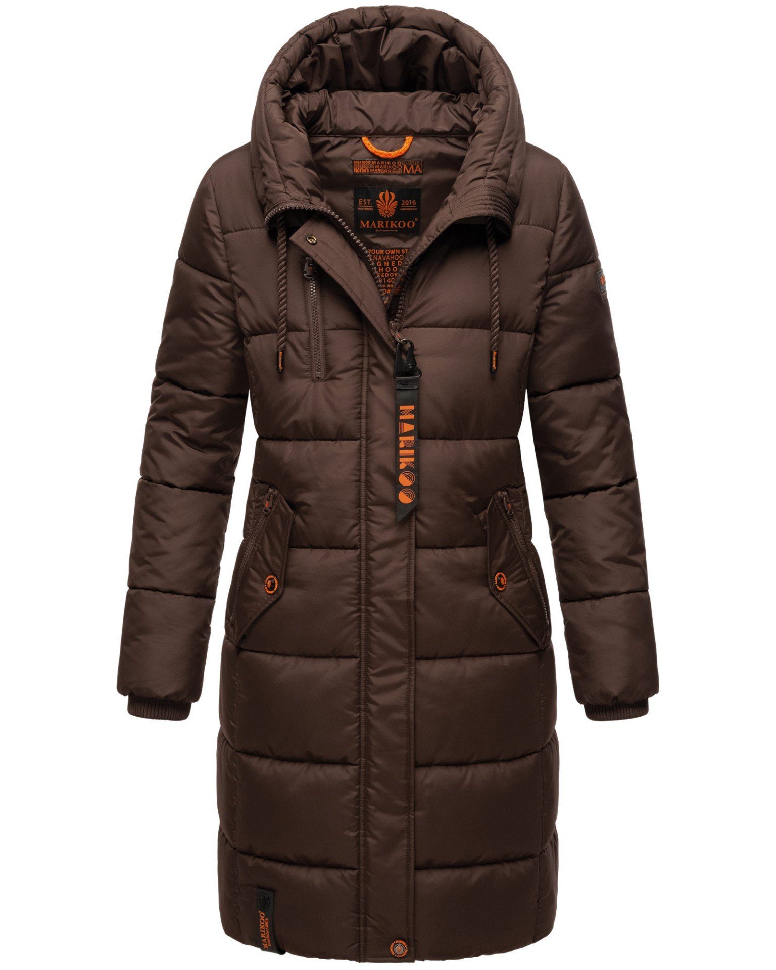 Marikoo Outdoorjacke mit einer großen Kapuze günstig online kaufen