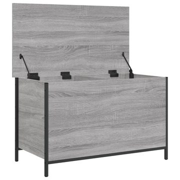 vidaXL Sitzbank Sitzbank mit Stauraum Grau Sonoma 80x42,5x50 cm Holzwerkstoff
