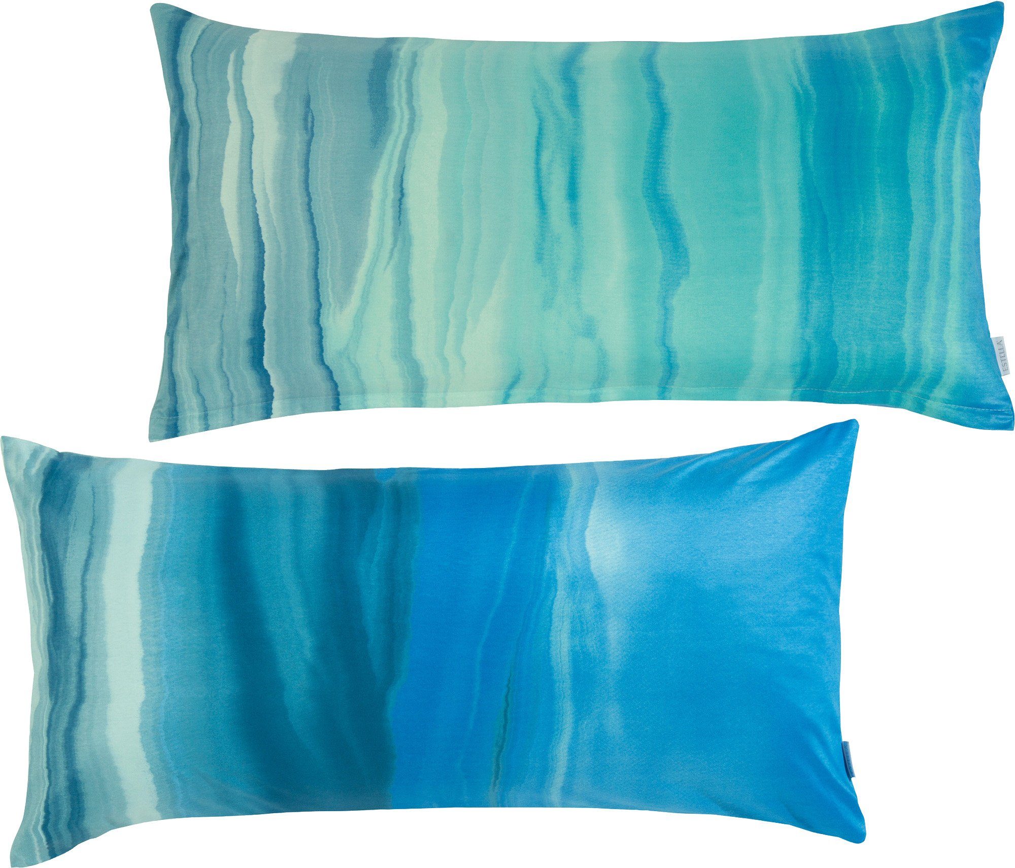 Estella Kissenbezüge Kissenbezug "Nika", Interlock-Jersey Streifen günstig online kaufen