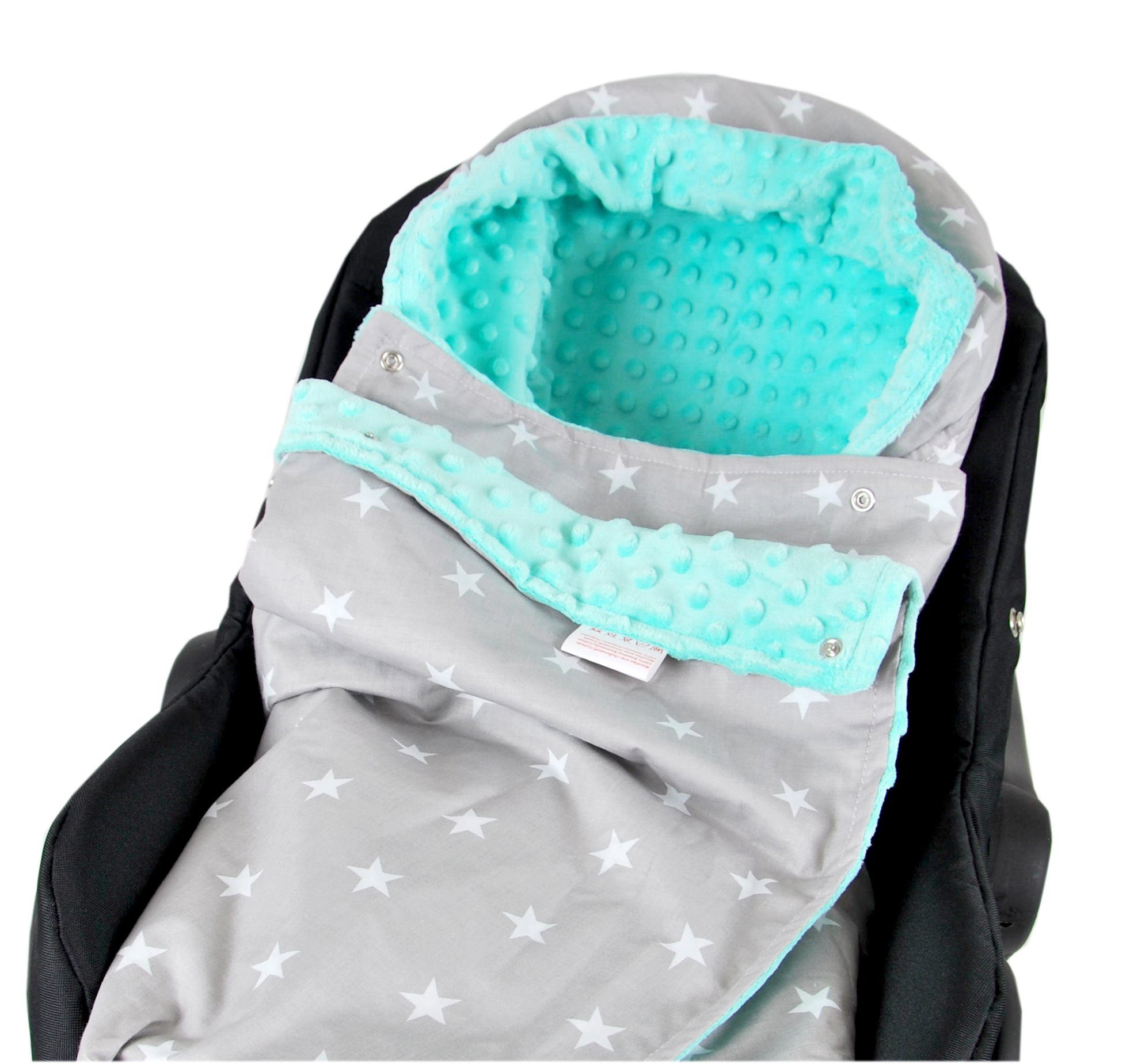 Einschlagdecke BabyLux Baby EINSCHLAGDECKE Babyschale 90x90 cm Autositz Dec günstig online kaufen