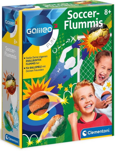 Clementoni® Kreativset »Galileo Soccer-Flummis«, Made in Europe