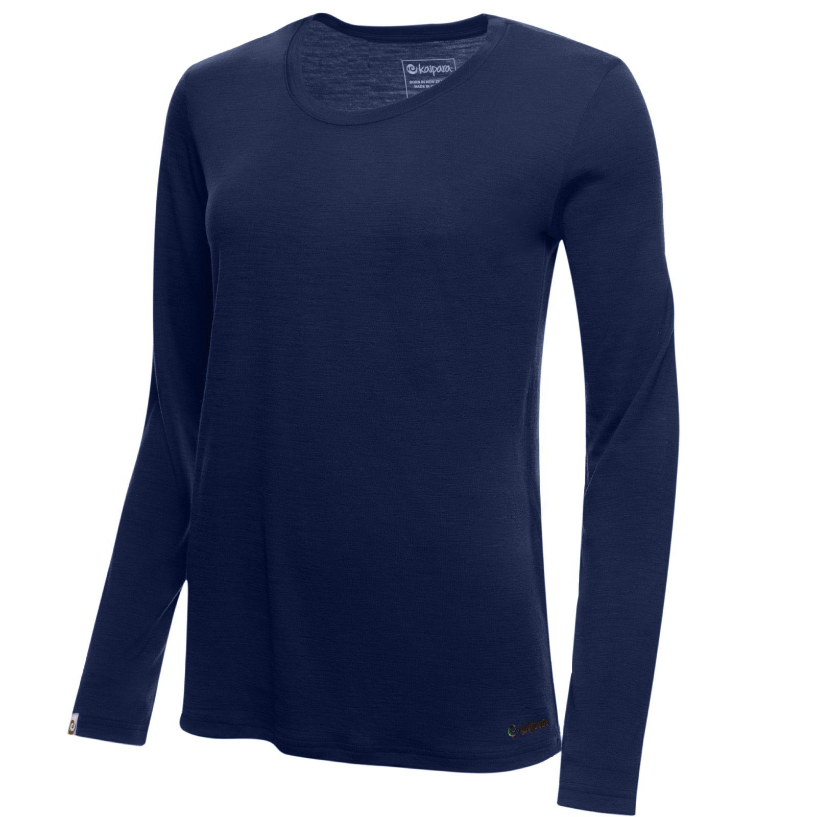 Kaipara Germany aus Unterhemd Blau - Sportswear Merinowolle reiner (1-St) in warm 200g Damen-Unterhemd Regular Made Merino Merino