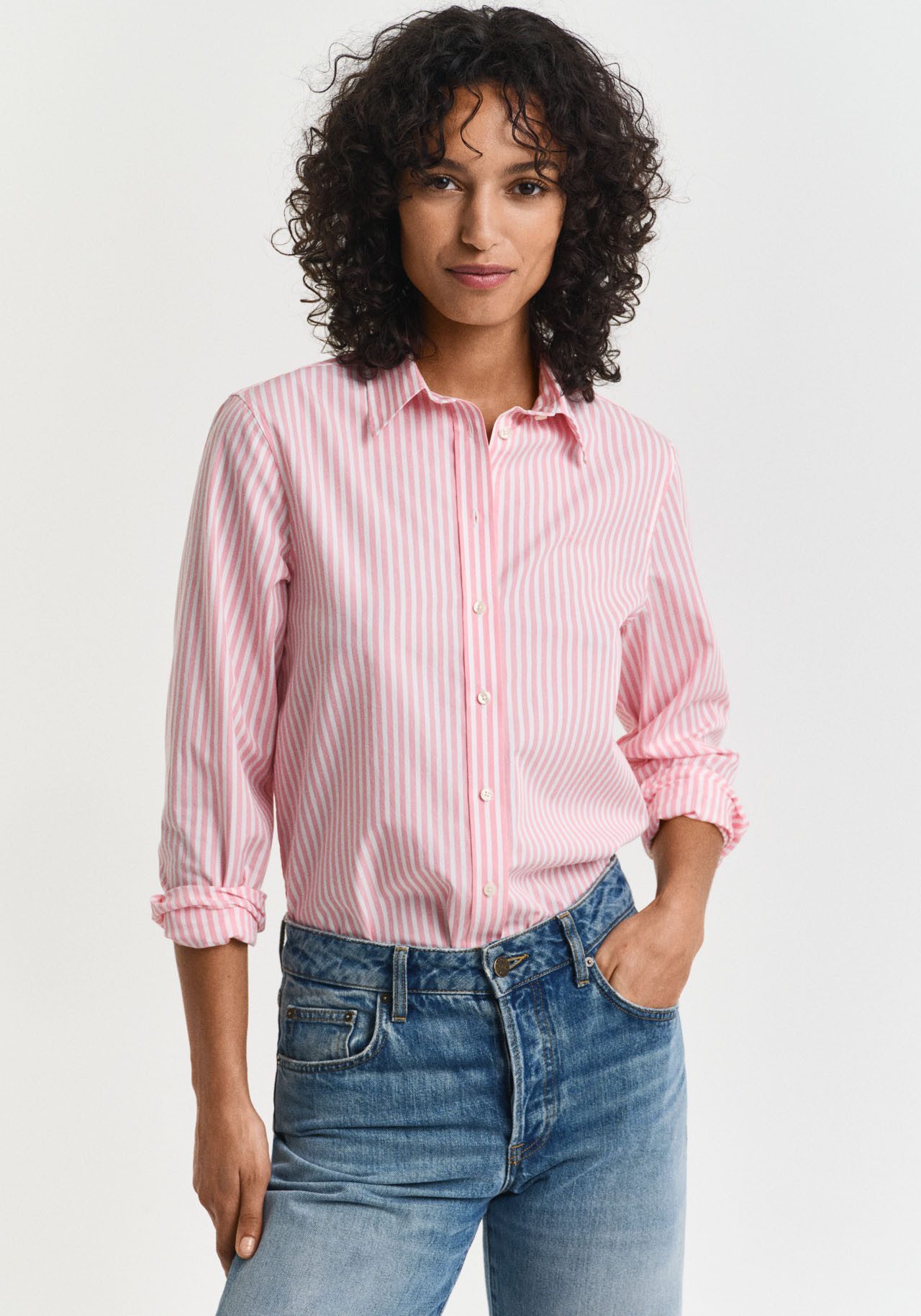 Gant Hemdbluse REG POPLIN STRIPED SHIRT günstig online kaufen