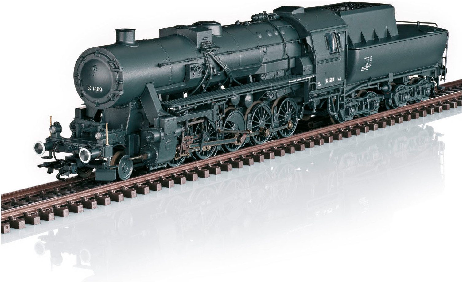 Märklin Dampflokomotive Märklin Dampflokomotive Baureihe 52 - 39532, Spur H0, Made in Europe