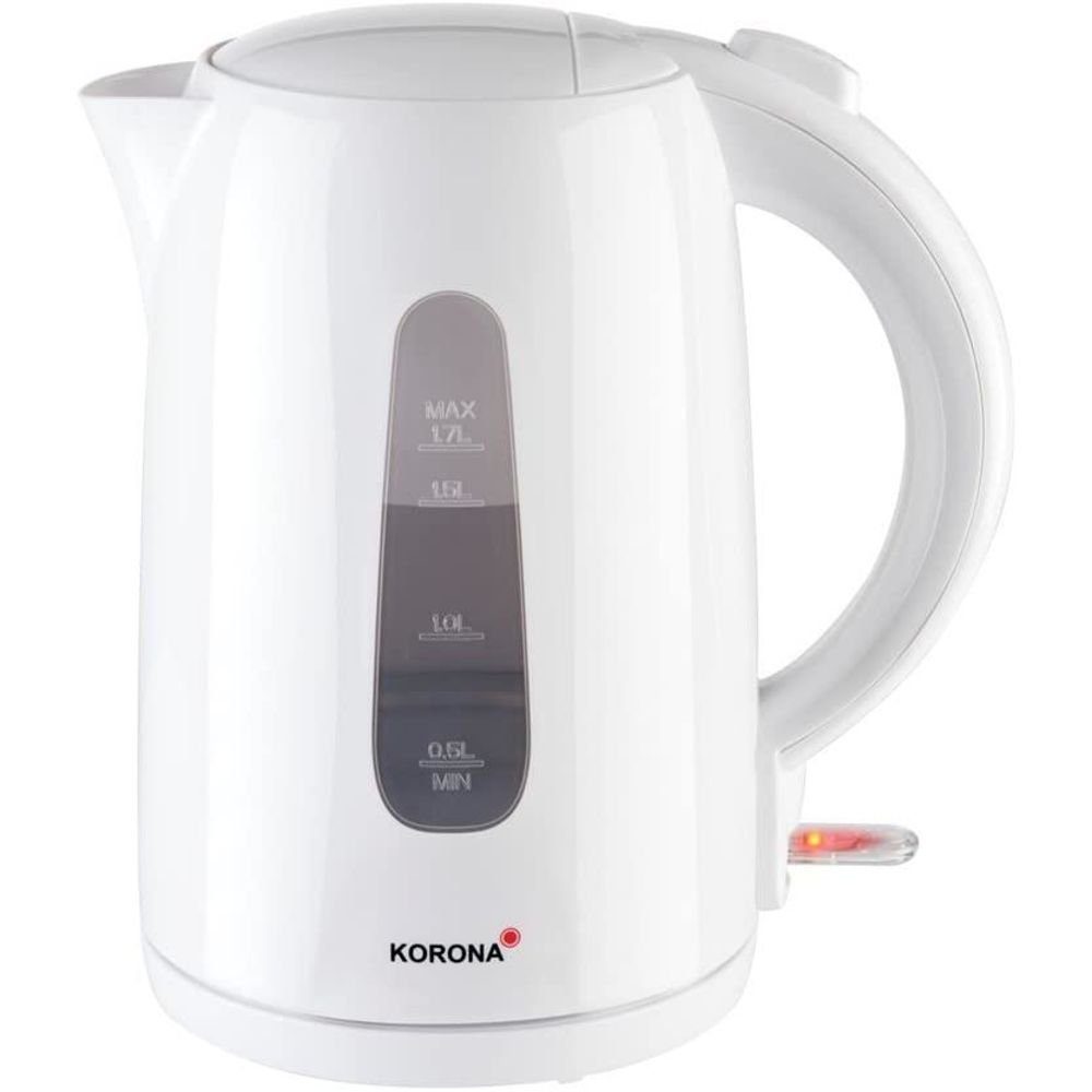 KORONA Wasserkocher Standard Wasserkocher 20330, 1,7 l, 2200 W, 2200 Watt, 1,7 Liter, Wasserstandsanzeige, Abschaltautomatik