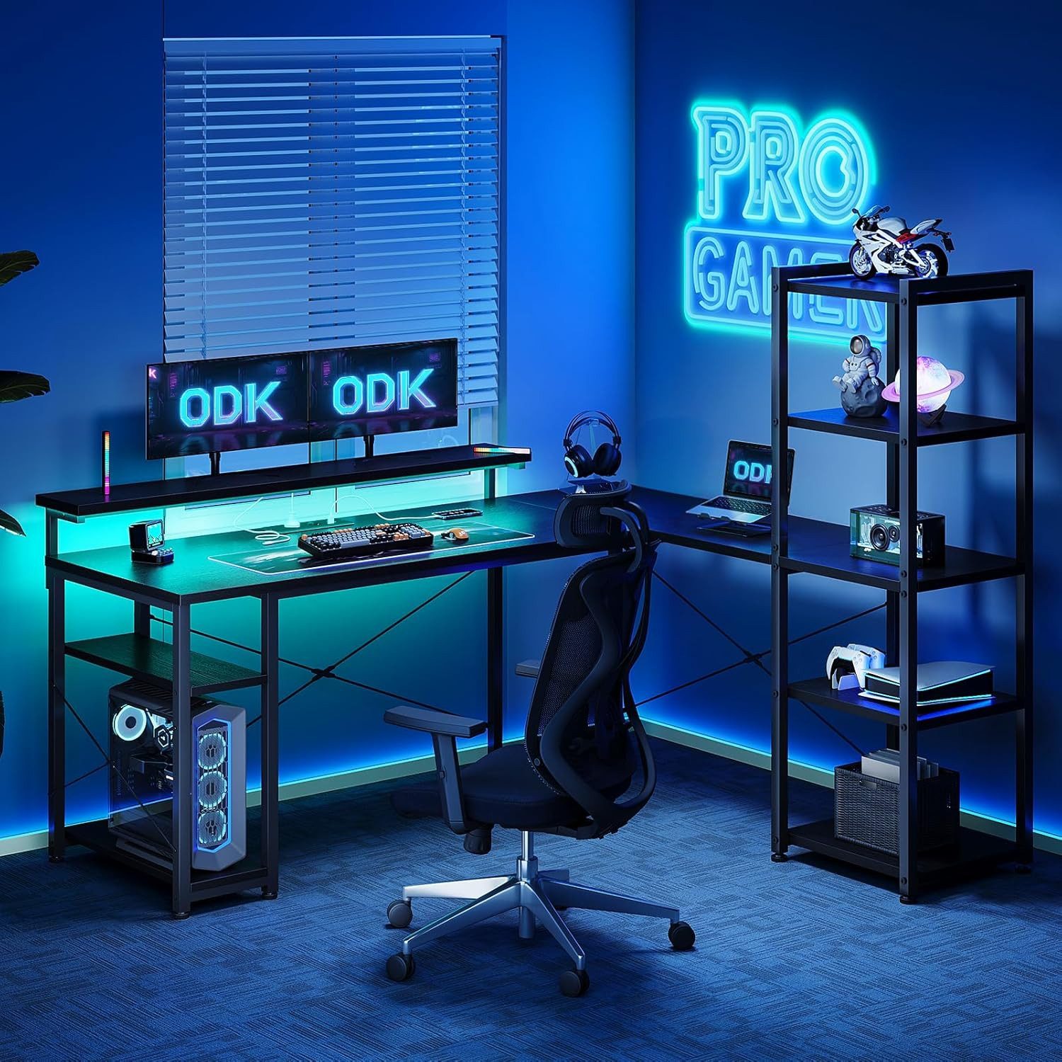 ODK Gamingtisch ODK L Form Gaming günstig online kaufen
