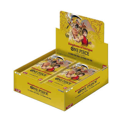 BANDAI NAMCO Sammelkarte One Piece Card Game - Kingdoms of Intrigue - 24 x Booster Display OP04, englische Sprachausgabe