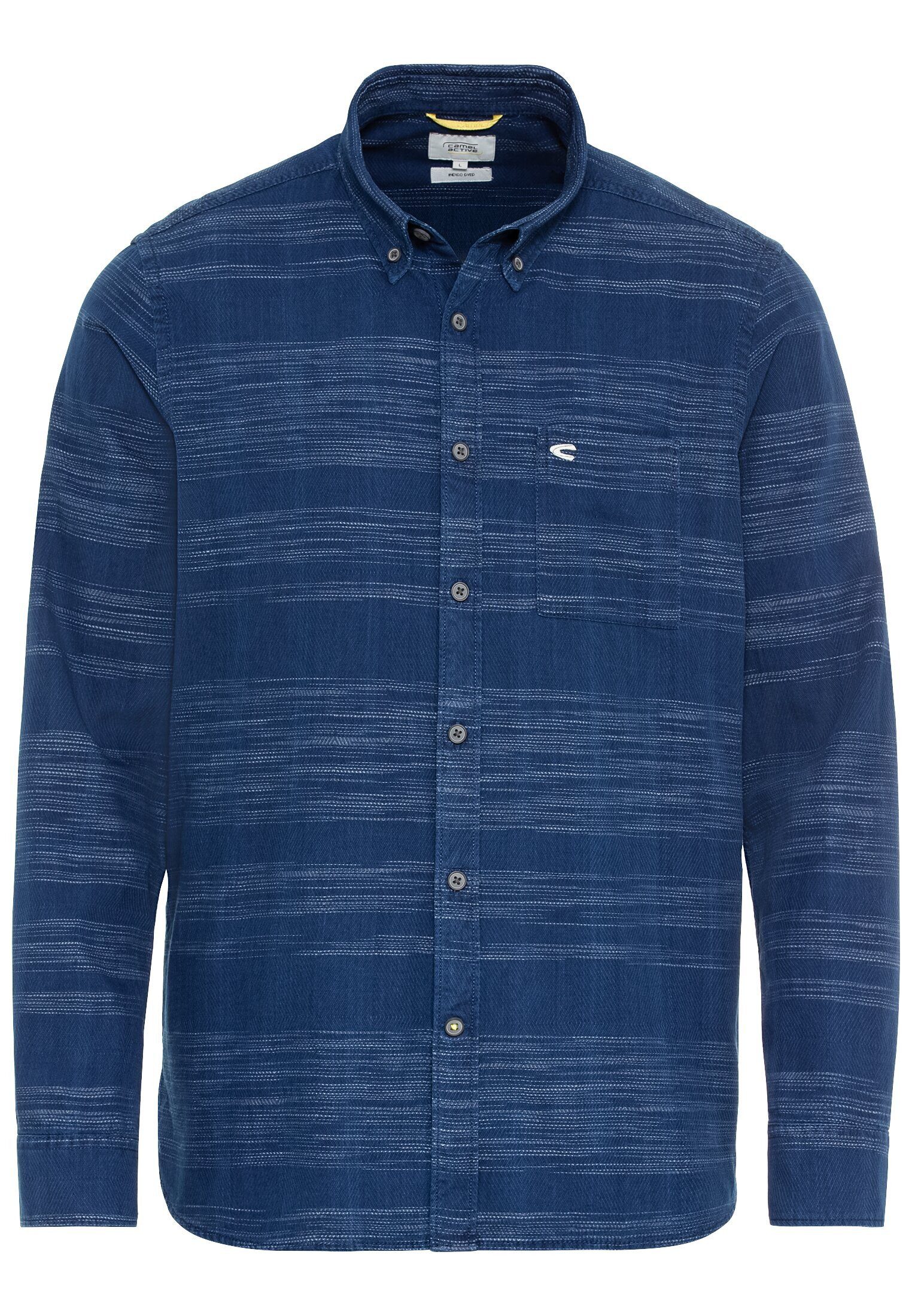 camel active Langarmhemd Langarmhemd Cotton günstig online kaufen