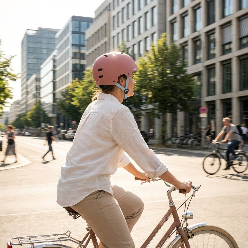 XLC Fahrradhelm XLC Urban Helm BH-C22 rose 58 bis 61cm