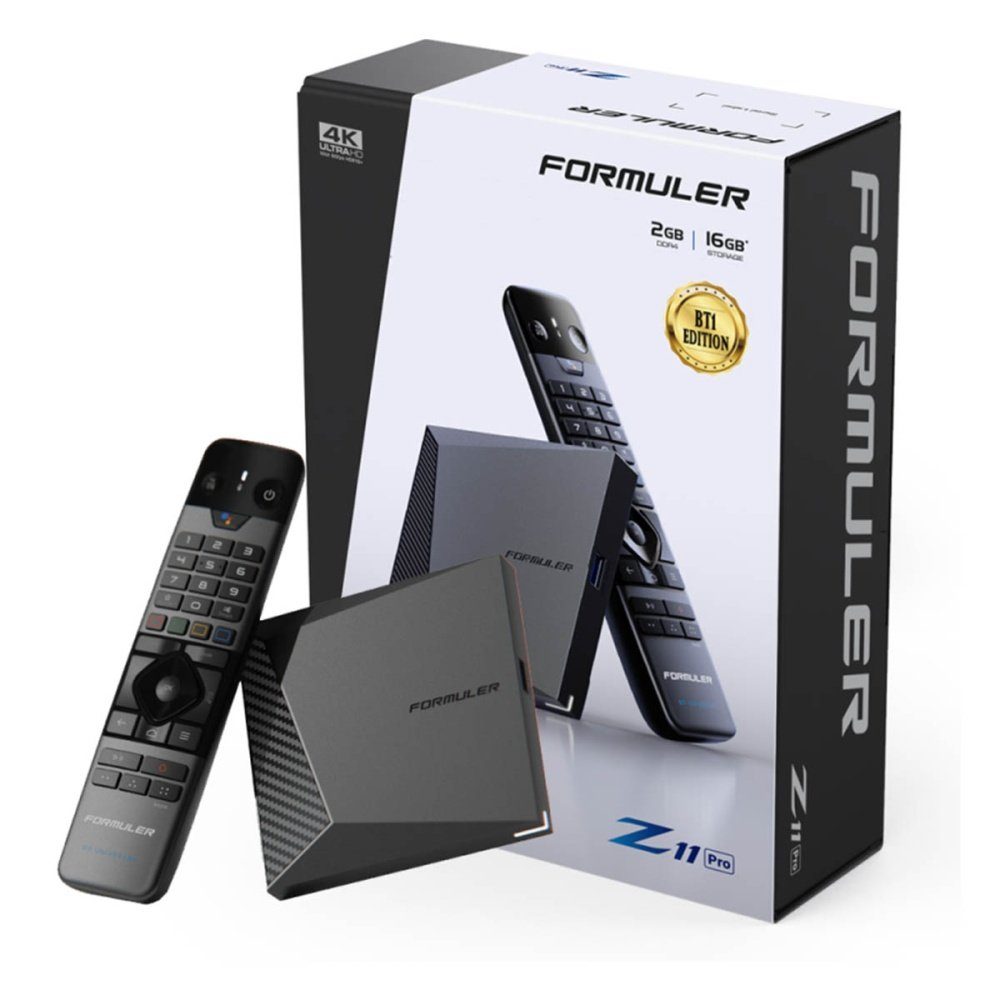 Z11 4K BT1 11 FORMULER Streaming-Box Android Edition Pro UHD