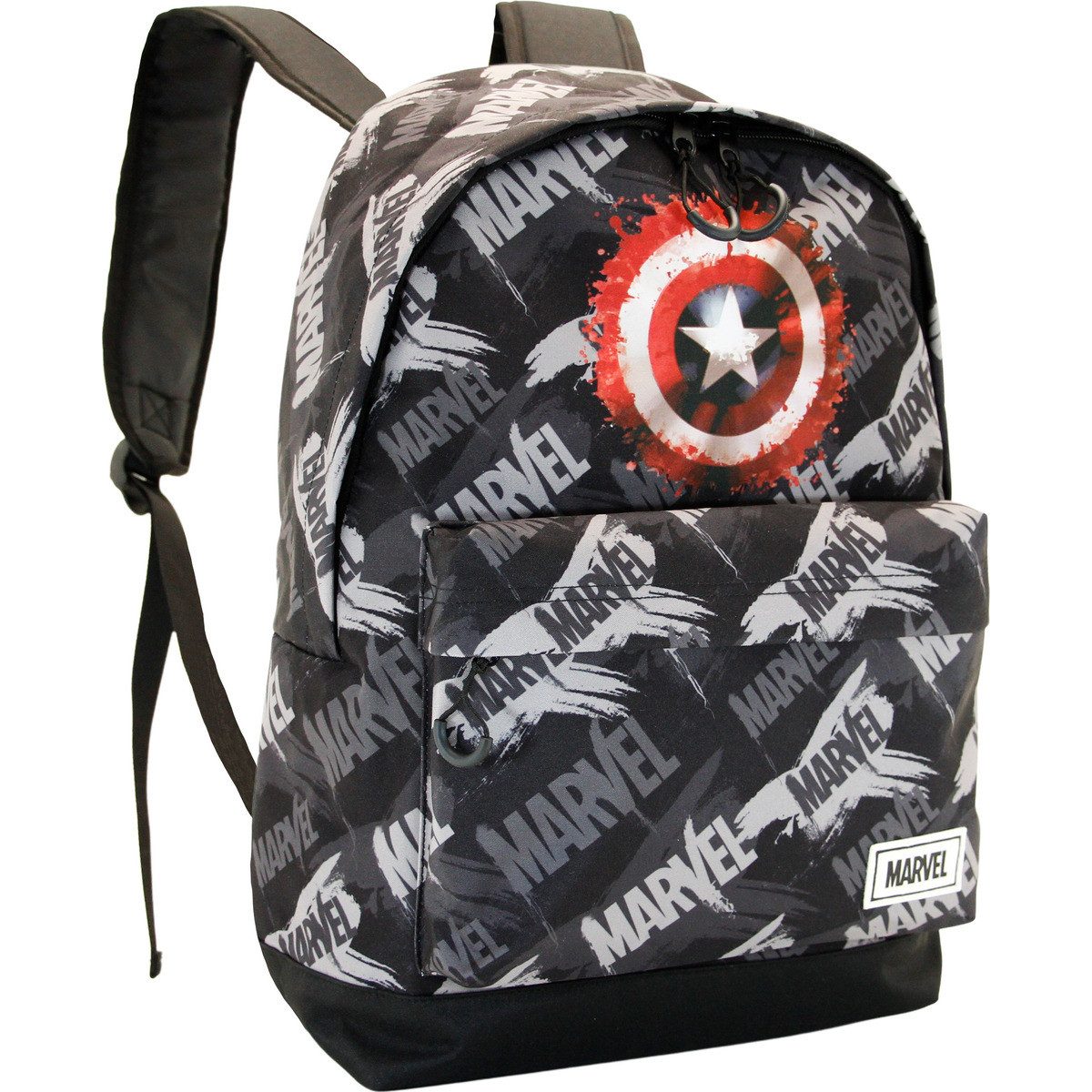 MARVEL Kinderrucksack Captain America Scratches-FAN HS Unisex Kinder
