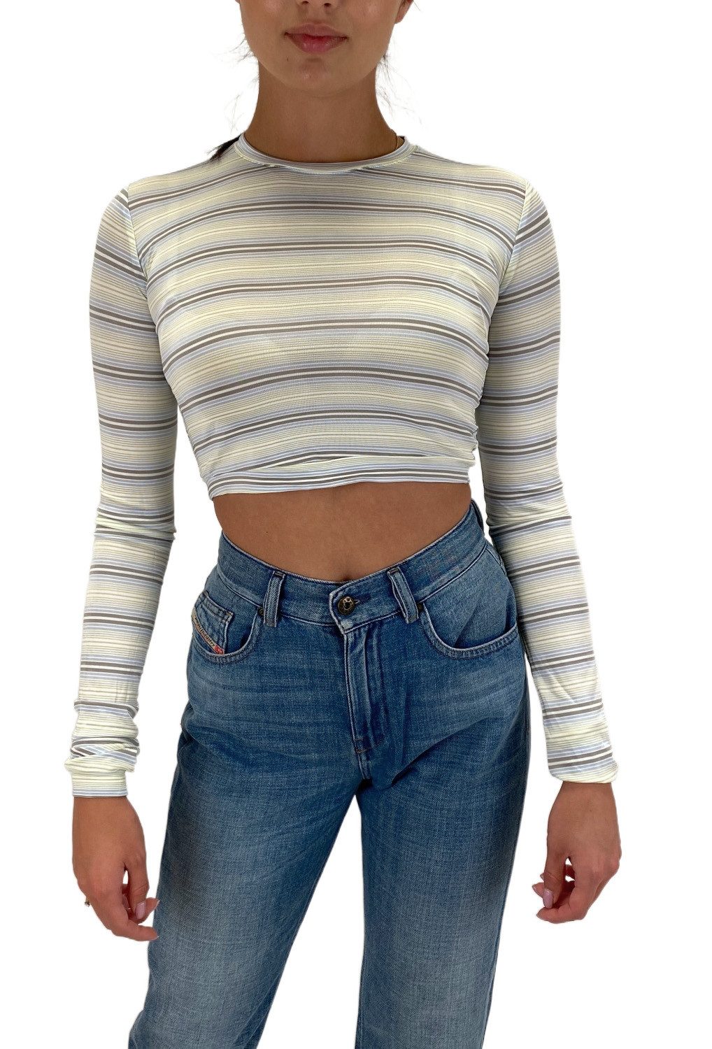 Diesel Longsleeve Diesel Black Gold Turalt Top Damen shirt