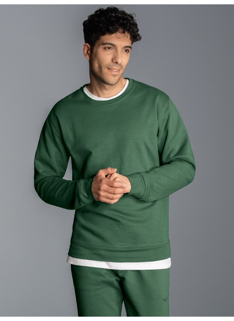 Sweatshirt TRIGEMA Sweatshirt aus Biobaumwolle