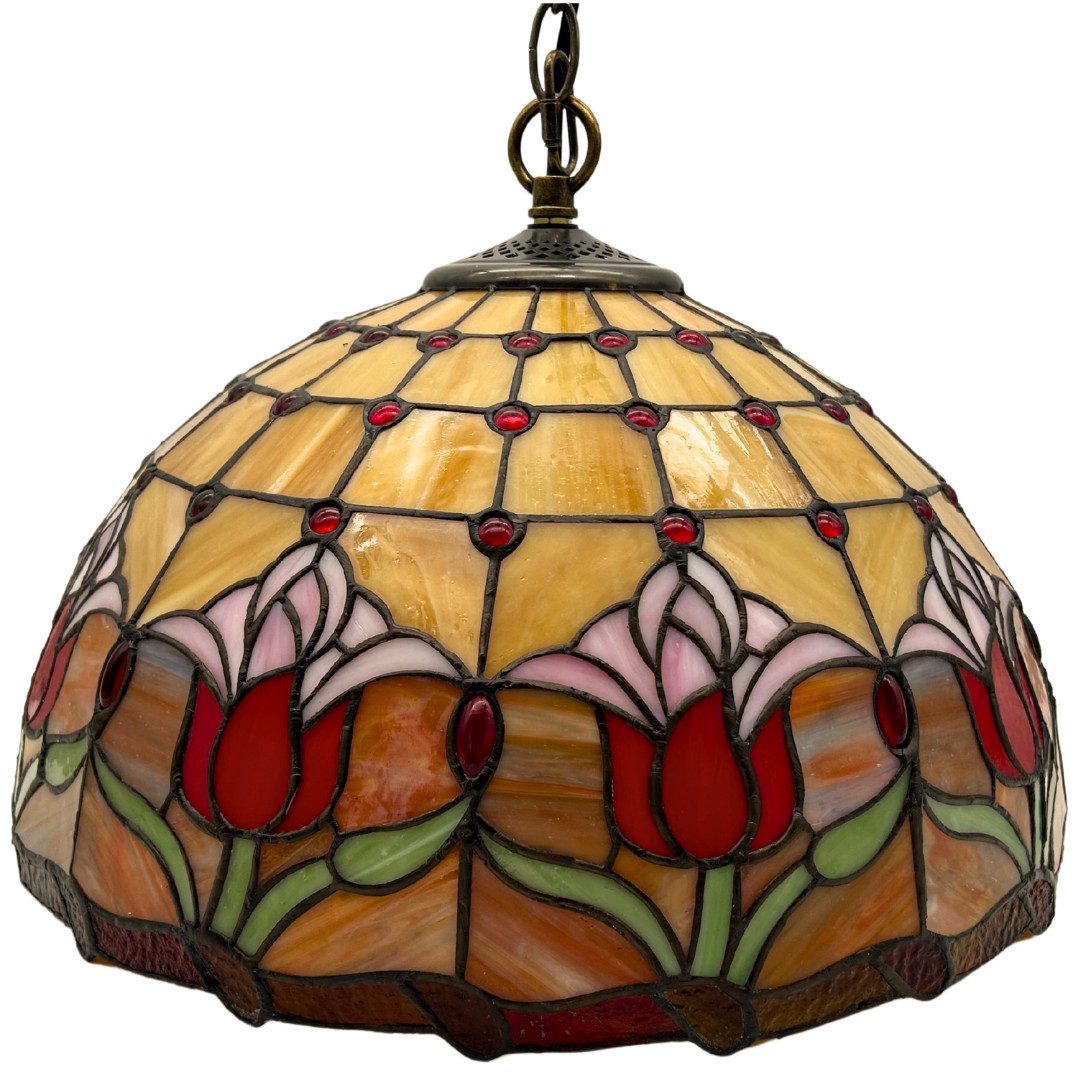 abc HOME Tischleuchte, Deckenleuchte, Stehleuchte, Farbenfroh, Tiffanystil günstig online kaufen