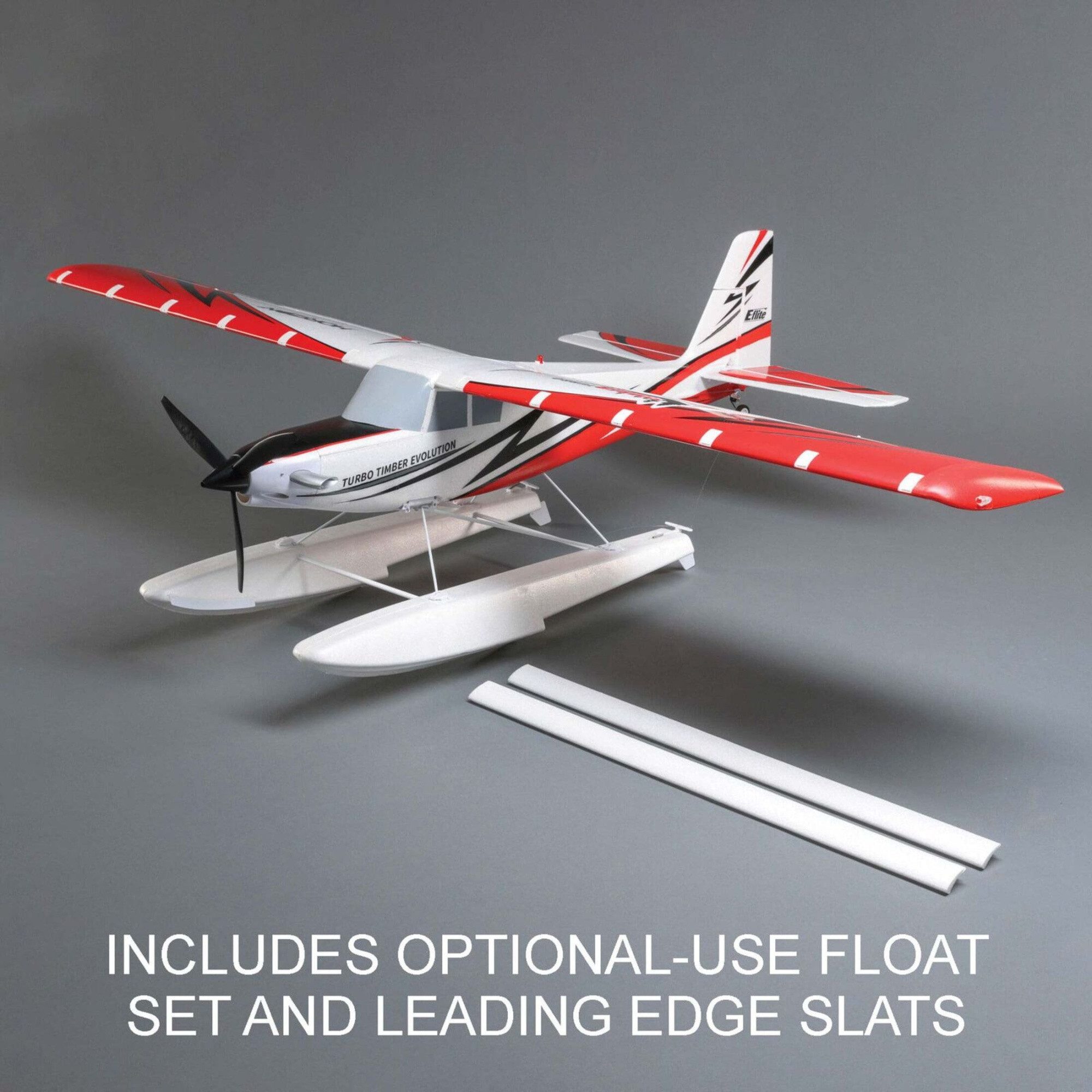 E-flite RC-Flugzeug E-flite Turbo Timber Evolution 1.5m BNF Basic mit Floats RC Flugzeug