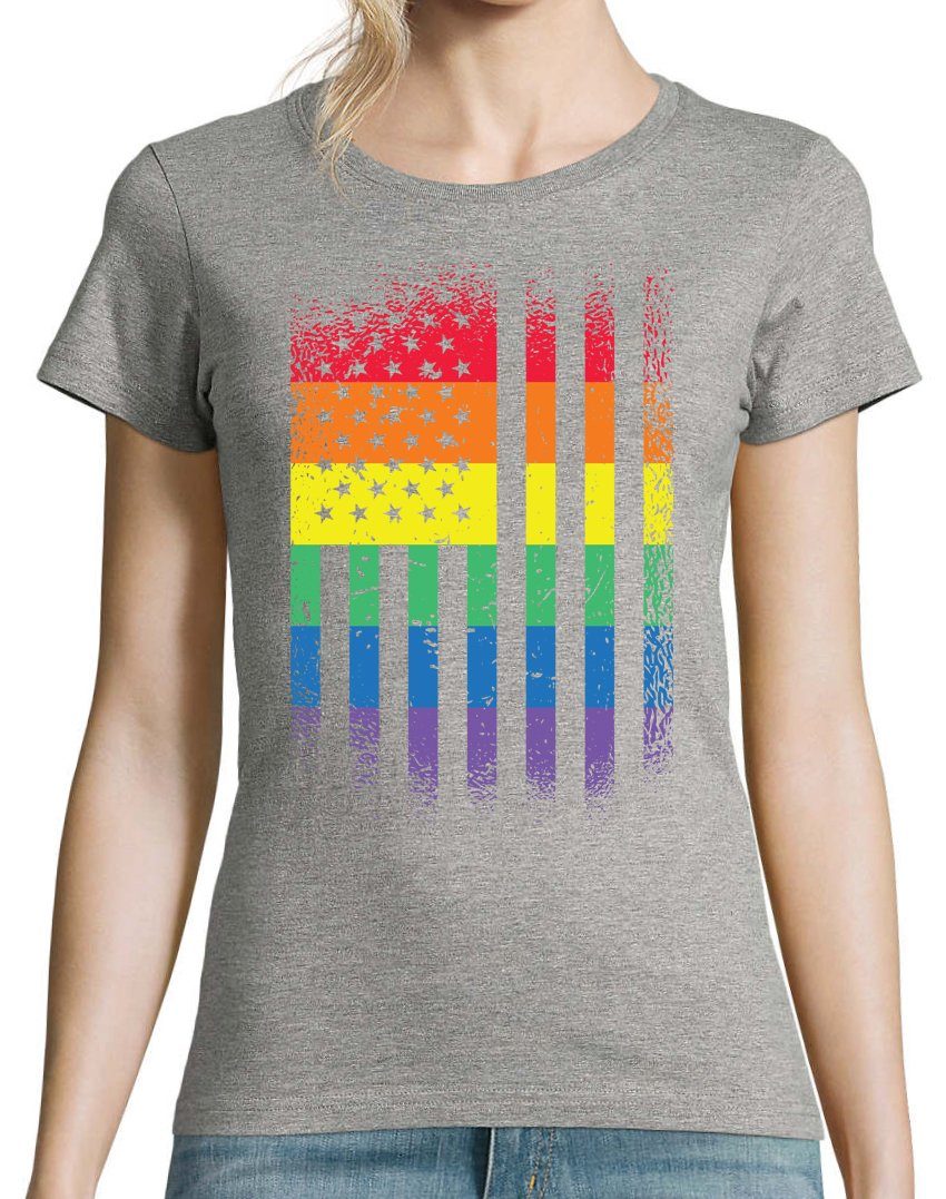 Youth Designz T-Shirt Amerika Flagge Pride günstig online kaufen