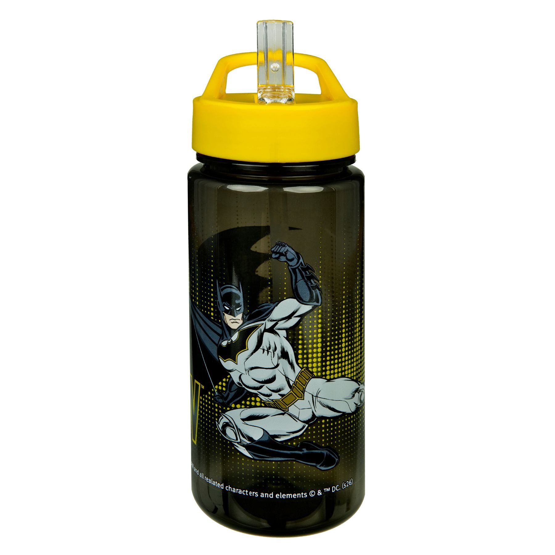 Batman Trinkflasche 500 ml Kinder Wasserflasche für Alltag Schule und unterwegs